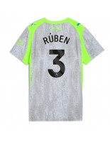 Ženske Nogometnih dresov Manchester City Ruben Dias #3 Tretji 2025-26 Kratki rokavi Ženske Nogometnih dresov Manchester City Ruben Dias #3 Tretji 2025-26 Kratki rokavi